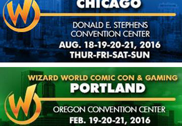 Christian attending Wizard World Comic Con events in Portland and Chicago