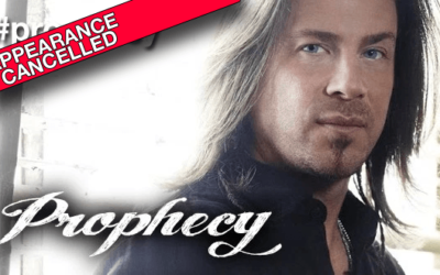 Sadly, changes in filming forces Kane to cancel Prophecy appearances June 17, 18 & 19