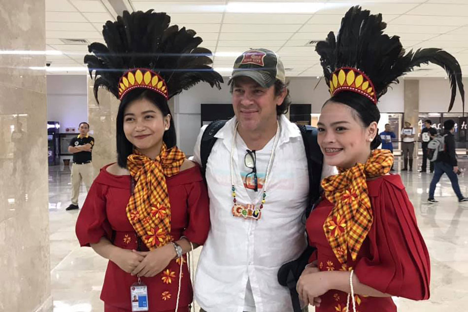 US actor Christian Kane, Fil-Am director Dean Devlin in Cebu for ‘Off Tropic’ ocular visits